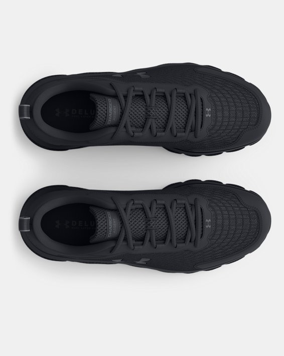 Men's UA Charged Assert 9 Wide (6E) Running Shoes, Black, pdpMainDesktop image number 2